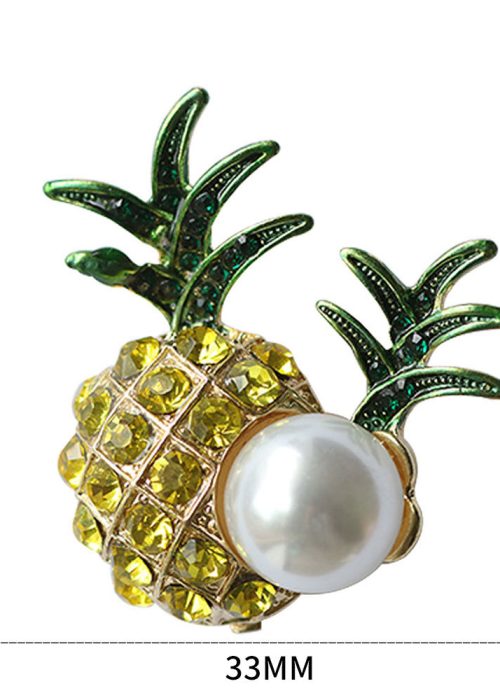 İncili Ananas Broş
