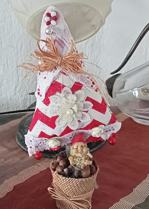 Yılbaşı cücesi dekoratif süs